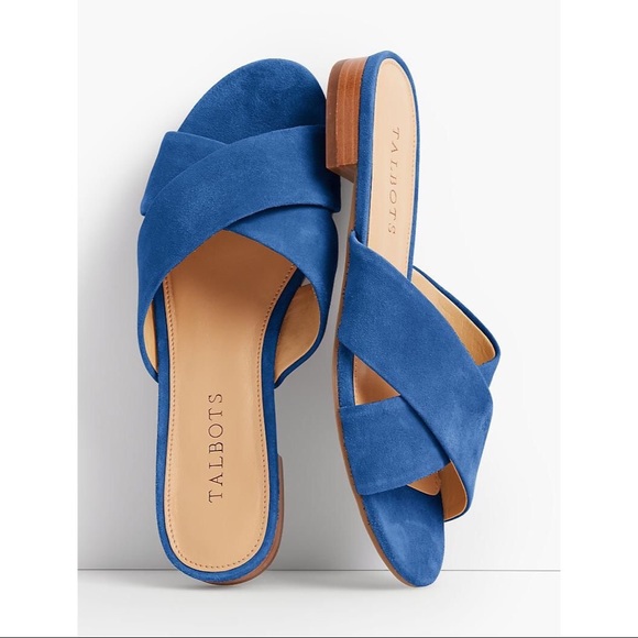 Talbots Shoes - Talbots Indigo Blue Sailor Sandals